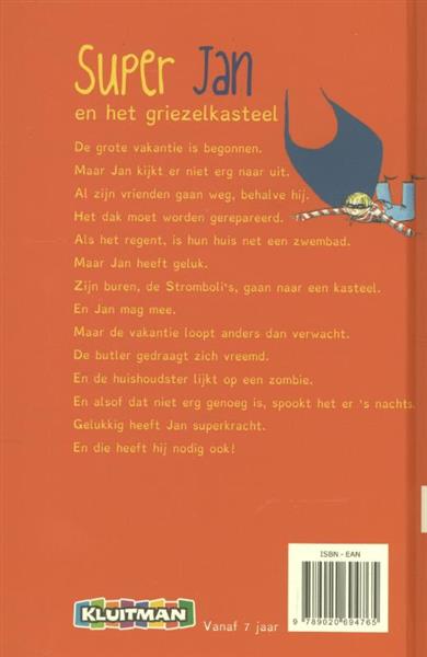 Grote foto super jan en het griezelkasteel super jan boeken jeugd 13 jaar en ouder