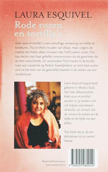 Grote foto rode rozen en tortilla boeken overige boeken
