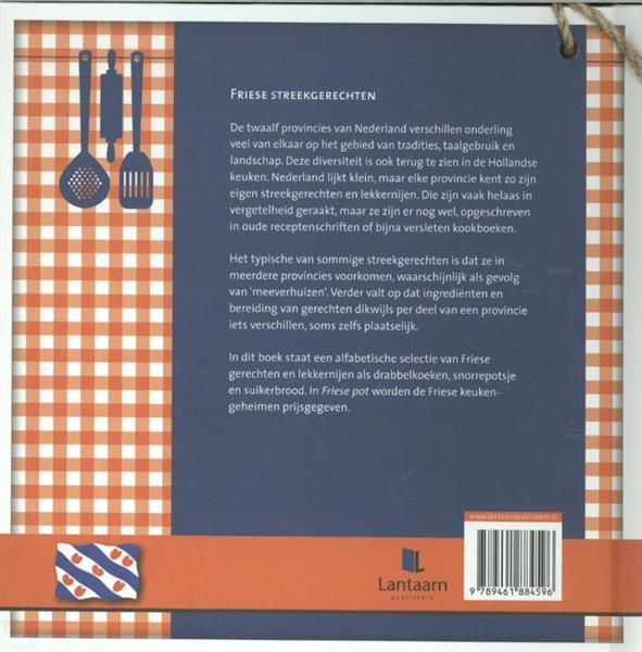 Grote foto friese pot nederlandse streekgerechten en wetenswaardigheden boeken kookboeken