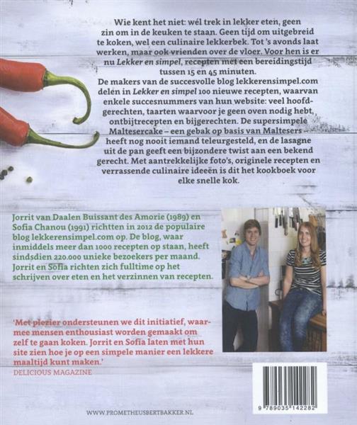 Grote foto lekker en simpel boeken jeugd 13 jaar en ouder
