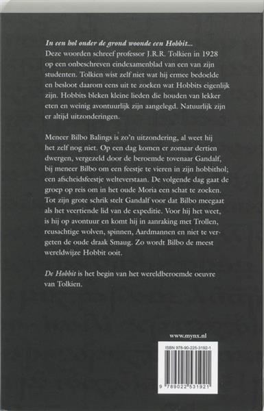 Grote foto de hobbit zwarte serie boeken overige boeken