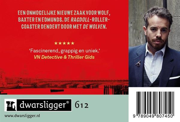 Grote foto de wolven dwarsligger 612 boeken thrillers