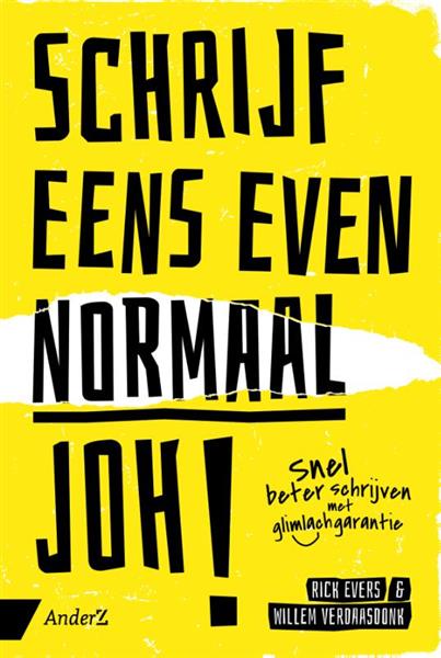 Grote foto schrijf eens even normaal joh boeken overige boeken