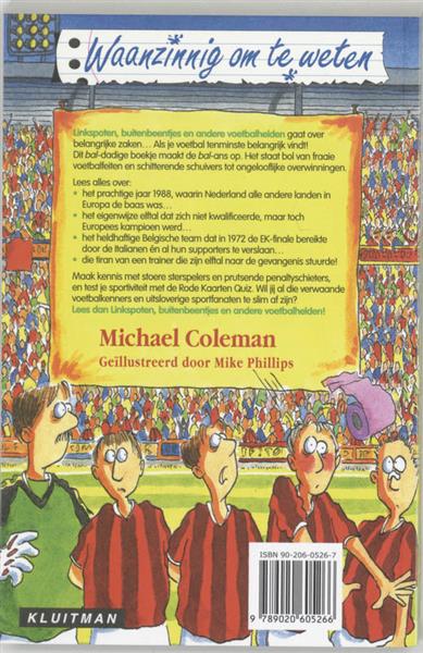 Grote foto linkspoten buitenbeentjes en andere voetbalhelden waanzinnig om te weten boeken jeugd 13 jaar en ouder