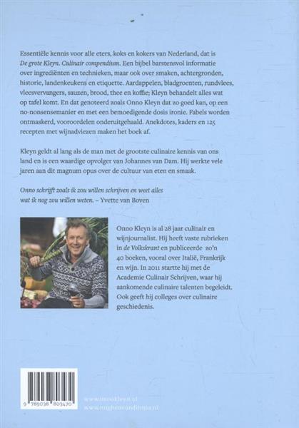 Grote foto de grote kleyn boeken kookboeken