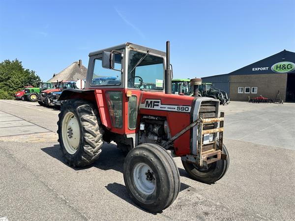 Grote foto massey ferguson 590 agrarisch tractoren