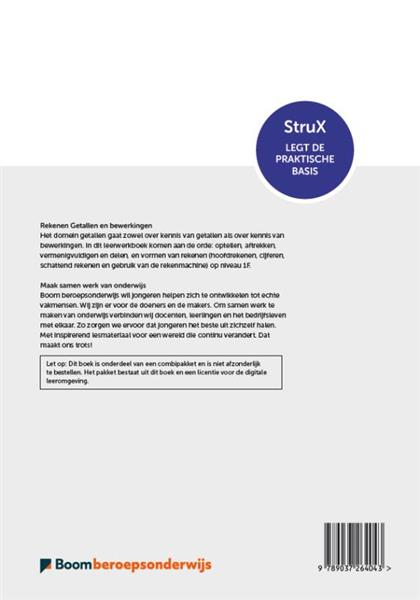 Grote foto rekenen getallen en bewerkingen combipakket strux boeken overige boeken