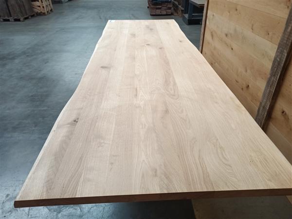 Grote foto 100x300cm 40mm eiken tafelbladen doe het zelf en verbouw hout en planken