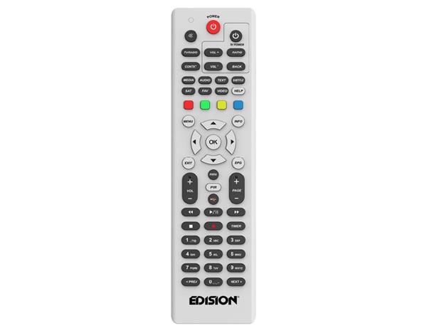 Grote foto edision edi rcu os kleur wit telecommunicatie zenders en ontvangers