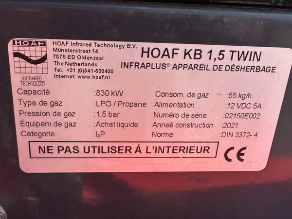 Grote foto hoaf kb150 onkruidbrander agrarisch onkruidbestrijding