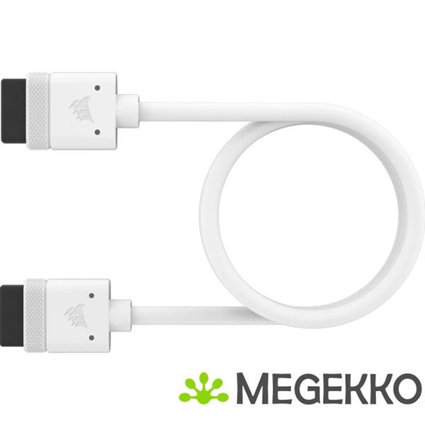 Grote foto corsair icue link cable 1x 600mm wit computers en software overige computers en software