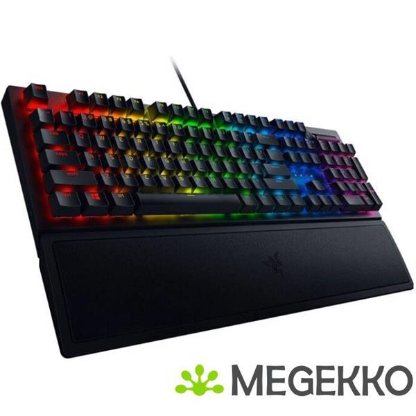Grote foto razer huntsman v2 clicky purple switch computers en software toetsenborden