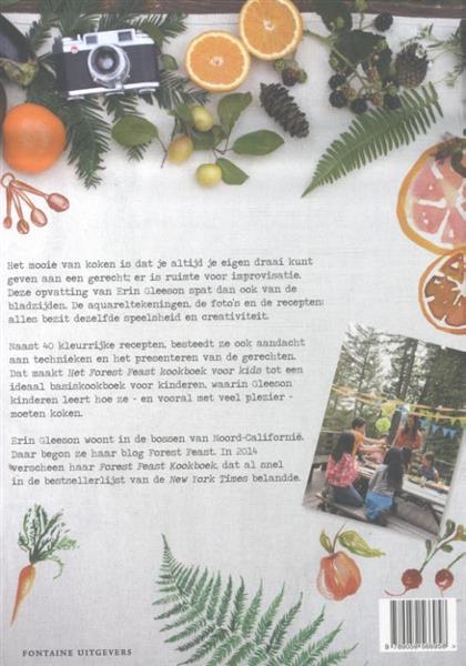 Grote foto het forest feast kookboek voor kids boeken kookboeken