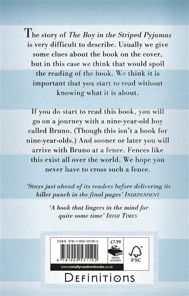 Grote foto the boy in the striped pyjamas boeken overige boeken