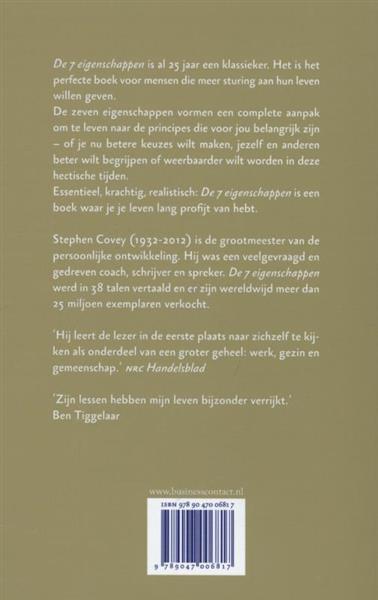 Grote foto de zeven eigenschappen voor succes in je leven boeken overige boeken