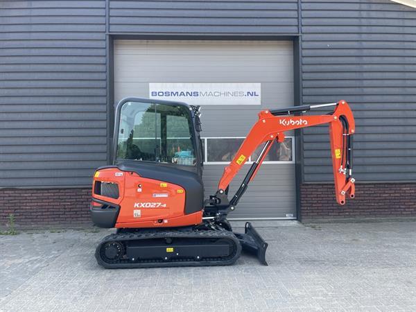 Grote foto kubota kx027 kx27 hi spec minigraver nieuw 599 lease doe het zelf en verbouw kranen en graafmachines