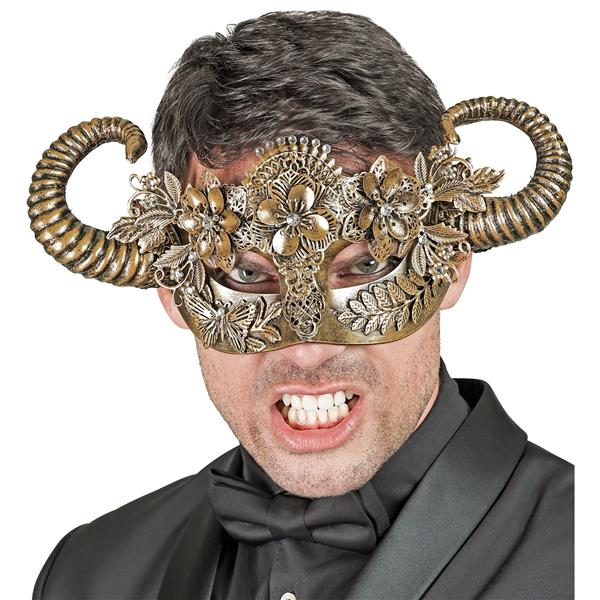 Grote foto oogmasker theater gouden ram verzamelen overige verzamelingen