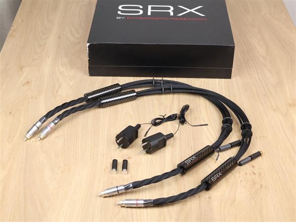 Grote foto synergistic research srx highend audio interconnects rca 1 0 metre audio tv en foto onderdelen en accessoires