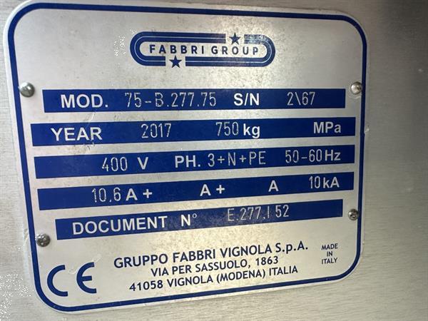 Grote foto waldyssa fabri automac 75 b strechfolie verpakkingsmachine roestvrij staal agrarisch tuinbouw