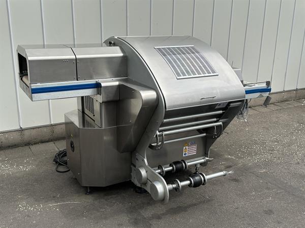 Grote foto waldyssa fabri automac 75 b strechfolie verpakkingsmachine roestvrij staal agrarisch tuinbouw