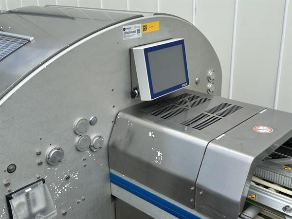 Grote foto waldyssa fabri automac 75 b strechfolie verpakkingsmachine roestvrij staal agrarisch tuinbouw