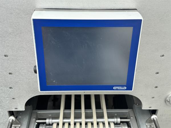 Grote foto waldyssa fabri automac 75 b strechfolie verpakkingsmachine roestvrij staal agrarisch tuinbouw