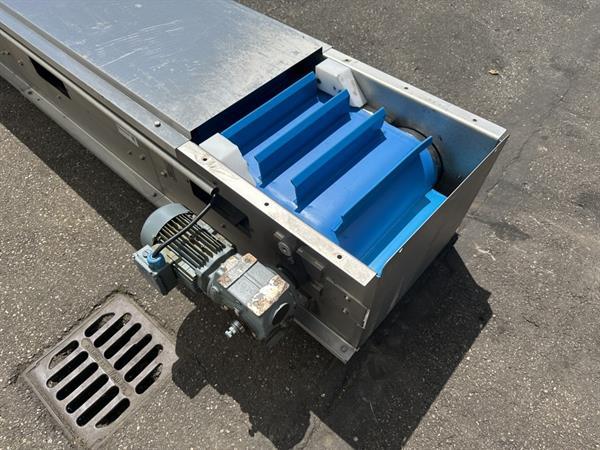 Grote foto kuipers fpm opvoerband verticaal rvs 475 x 42 cm doe het zelf en verbouw afvalverwerking