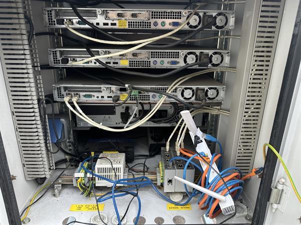 Grote foto aweta camera unit voor 4 lijns sorteermachine met serverkast agrarisch tuinbouw