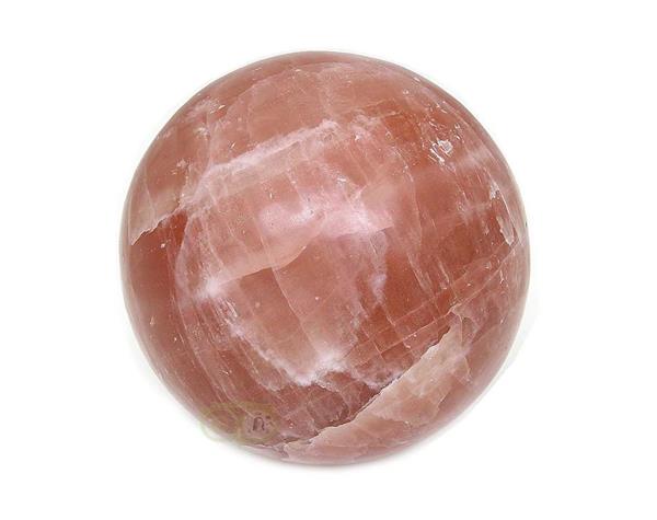 Grote foto roze rode calciet bol nr 1 1579 gram pakistan verzamelen overige verzamelingen