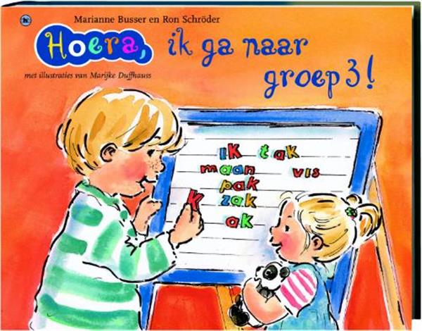 Grote foto hoera ik ga naar groep 3 hoera boeken jeugd 13 jaar en ouder