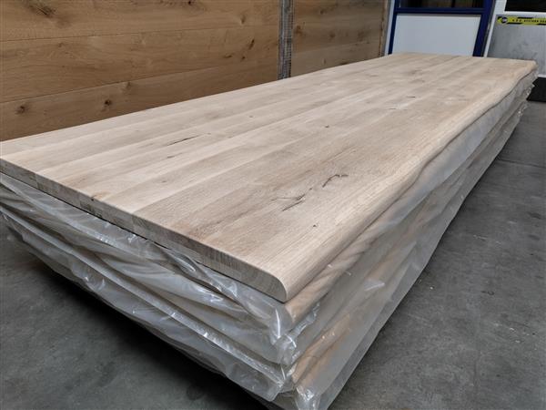 Grote foto 95x350cm 40mm eiken tafelbladen doe het zelf en verbouw hout en planken