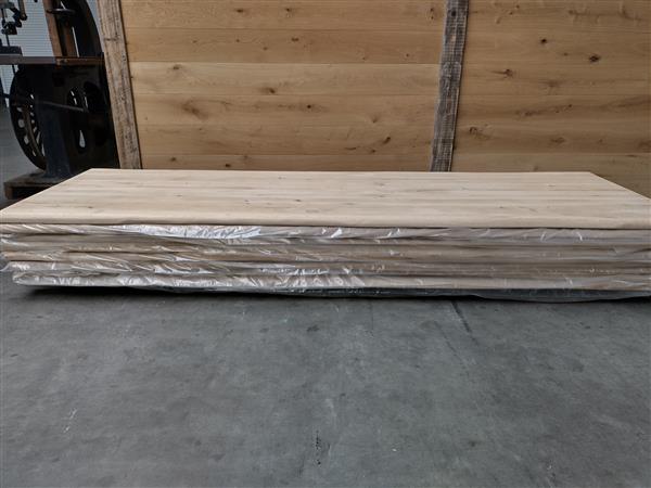 Grote foto 95x350cm 40mm eiken tafelbladen doe het zelf en verbouw hout en planken