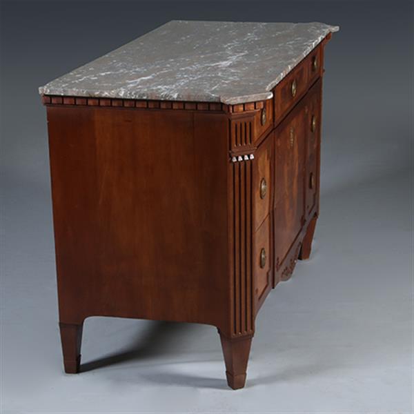 Grote foto grote hollandse commode ca 1850 louis seize stijl gerestaureerd no.291305 antiek en kunst stoelen en banken