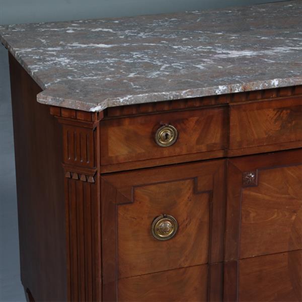 Grote foto grote hollandse commode ca 1850 louis seize stijl gerestaureerd no.291305 antiek en kunst stoelen en banken