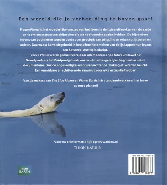 Grote foto tirion natuur frozen planet tirion natuur boeken hobby en vrije tijd