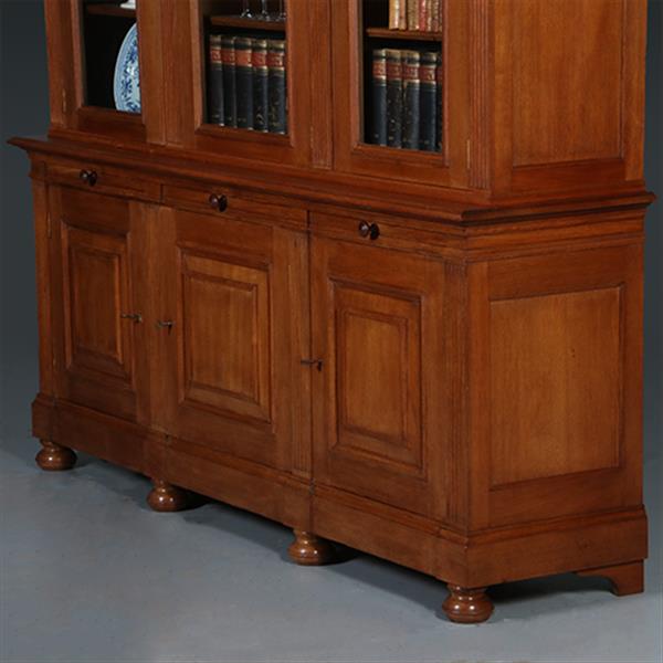 Grote foto hollandse zesdeurs bibliotheekkast pander en zn ca 1900 no.300705 antiek en kunst stoelen en banken