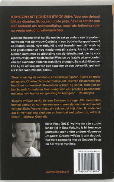 Grote foto groene vrijdag boeken thrillers