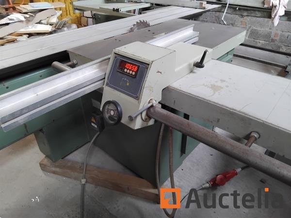 Grote foto paneelzaag formaatzaag tormado met voorrritser 380volt doe het zelf en verbouw ijzerwaren en bevestigingsmiddelen
