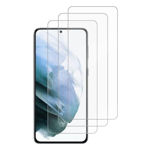 Grote foto 4 pack samsung galaxy s21 ultra 5g screen protector 9h film gehard glas telecommunicatie mobieltjes