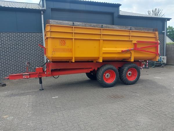 Grote foto miedema hst 100 kipper kiepwagen agrarisch aanhangwagens
