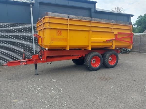 Grote foto miedema hst 100 kipper kiepwagen agrarisch aanhangwagens