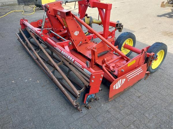 Grote foto tulip roterra 300 front rotorkopeg met rugvormers agrarisch akkerbouw