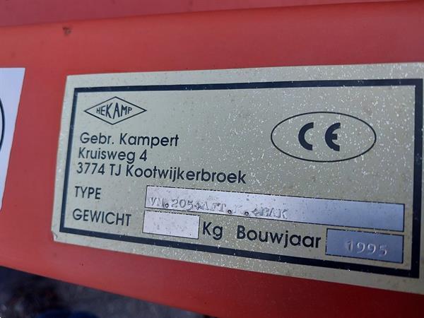 Grote foto hekamp vm 205 veegmachine rolbezem agrarisch algemeen