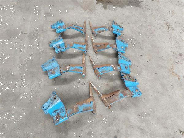 Grote foto lemken woelers ondergronders 8 stuks agrarisch ploegen