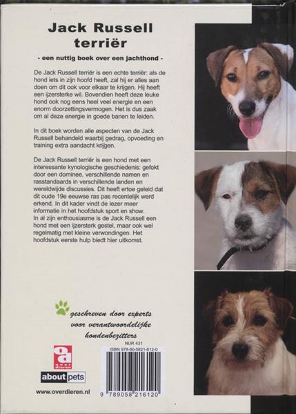 Grote foto jack russell terri r over dieren boeken hobby en vrije tijd