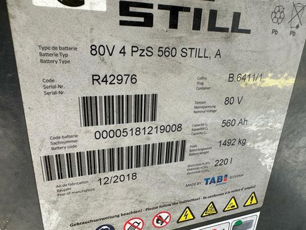 Grote foto vs 22225 elektrische triplex heftruck still rx60 35 bj2019 sideshift agrarisch heftrucks