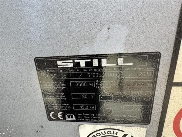 Grote foto vs 22225 elektrische triplex heftruck still rx60 35 bj2019 sideshift agrarisch heftrucks