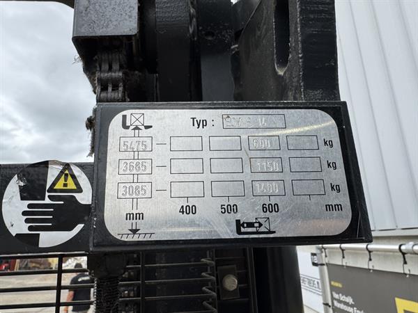 Grote foto vs 22232 elektrische triplex stapelaar still 5390mm freelift doe het zelf en verbouw hefwerktuigen