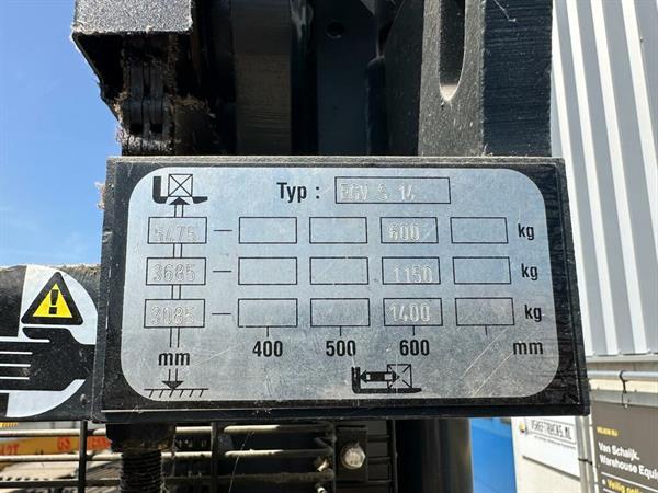 Grote foto vs 22233 elektrische triplex stapelaar still 5390mm freelift doe het zelf en verbouw hefwerktuigen