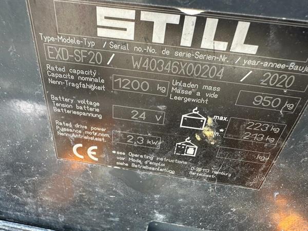 Grote foto vs 22244 elektrische duo stapelaar still 1810mm bj2020 doe het zelf en verbouw hefwerktuigen